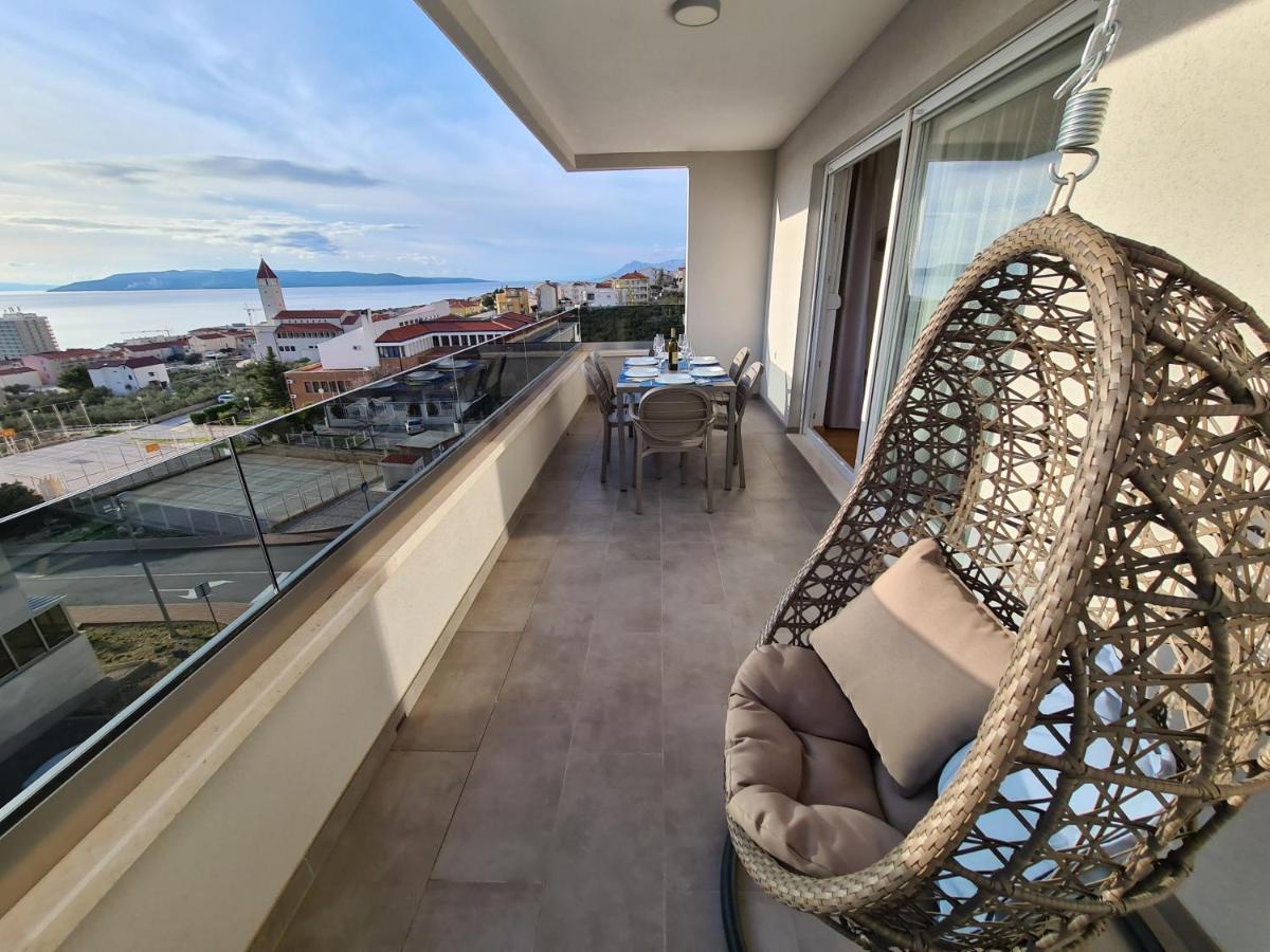 Mariposa Makarska 83M2 New Apartment With Garage Luaran gambar
