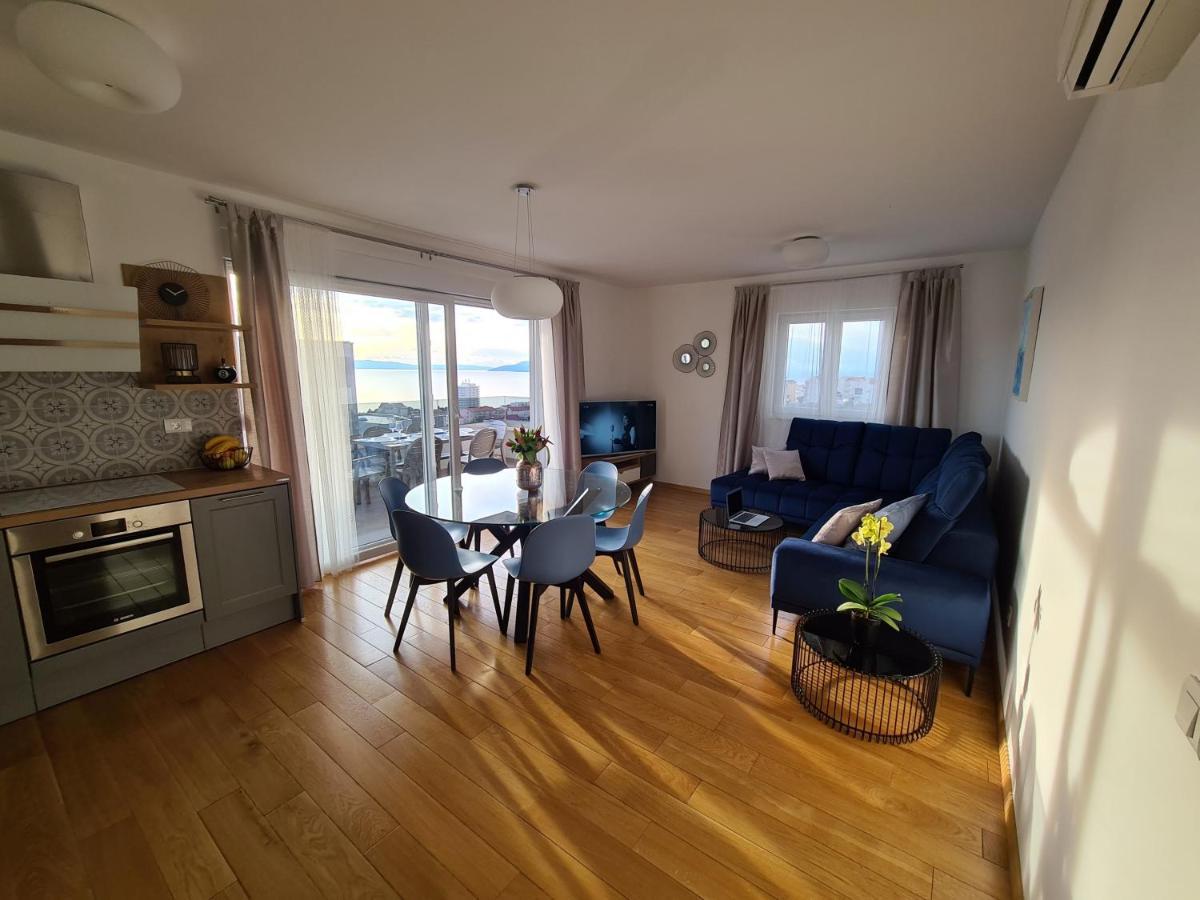 Mariposa Makarska 83M2 New Apartment With Garage Luaran gambar