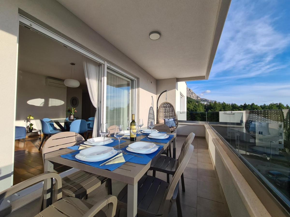 Mariposa Makarska 83M2 New Apartment With Garage Luaran gambar