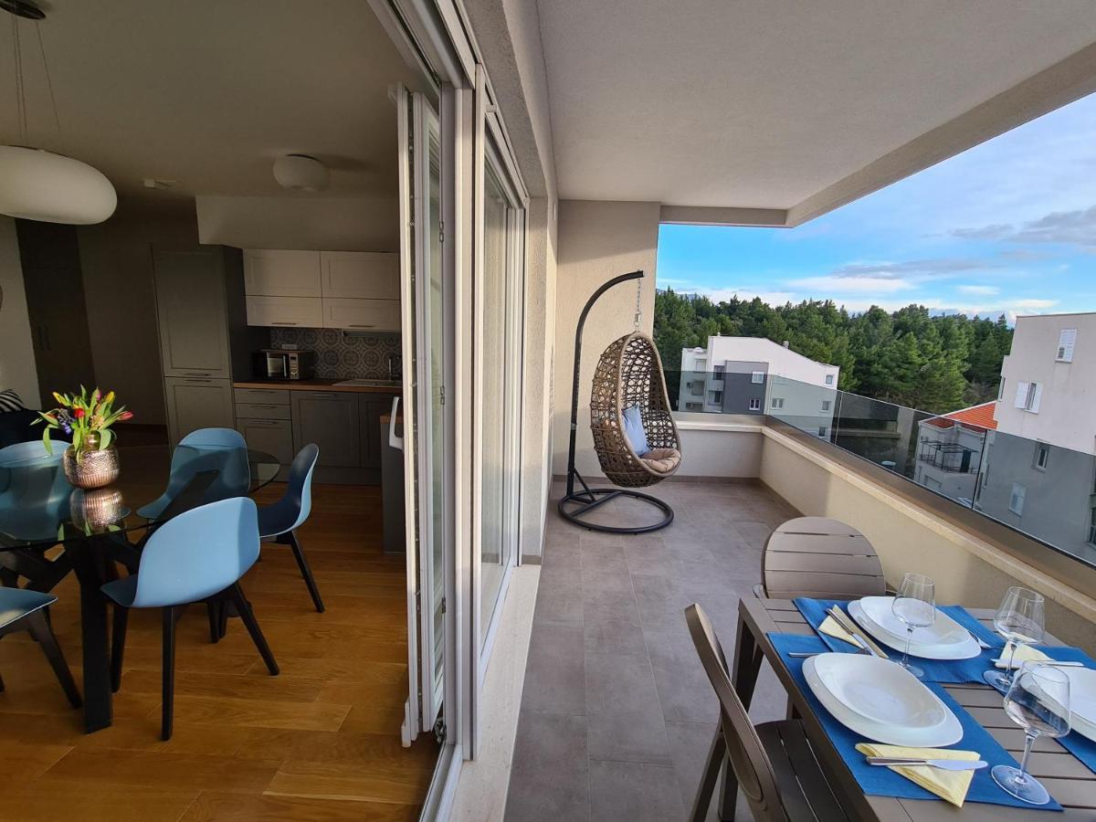 Mariposa Makarska 83M2 New Apartment With Garage Luaran gambar