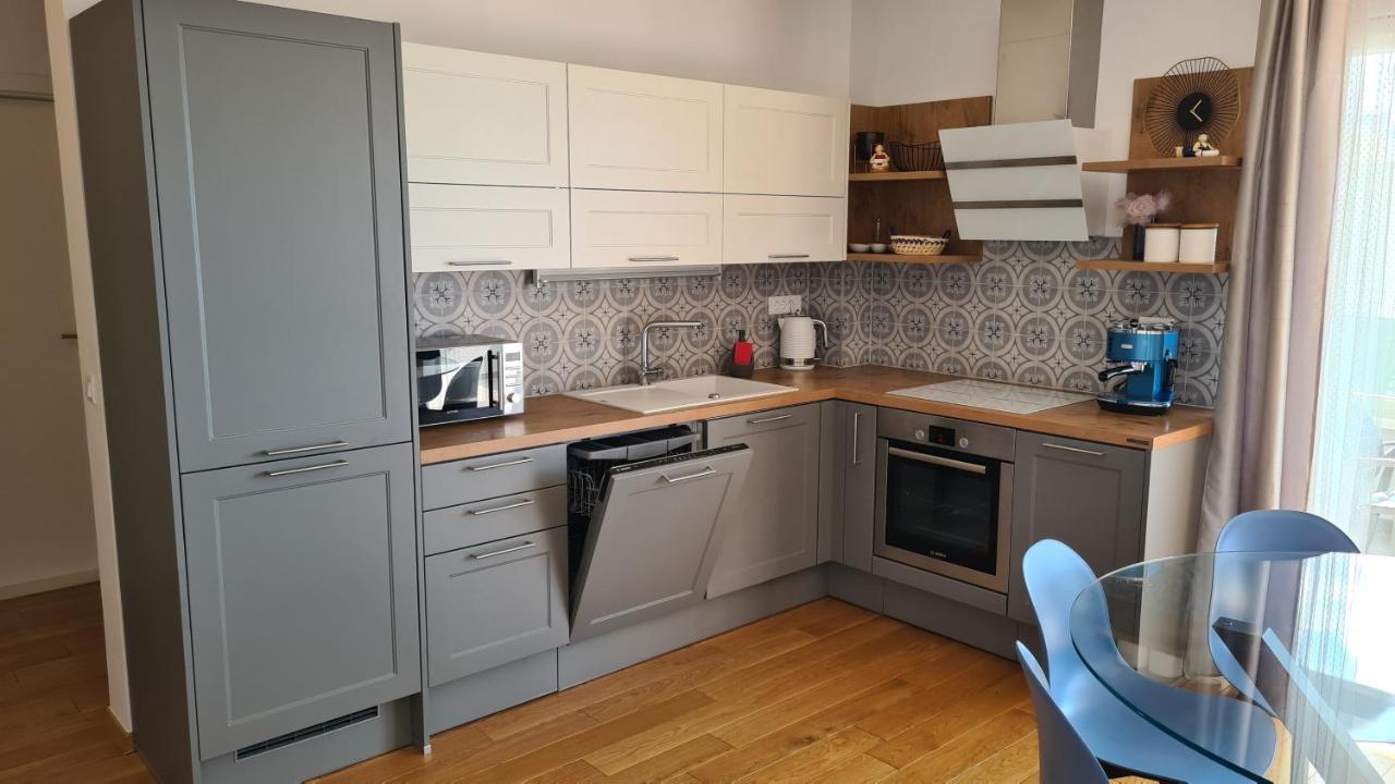 Mariposa Makarska 83M2 New Apartment With Garage Luaran gambar